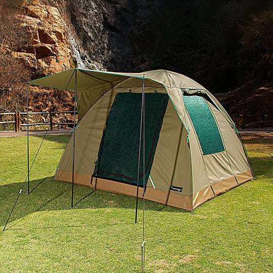 Kaufmann X AFRI Canvas Dome Tent 3 × 3m with Fly Sheet