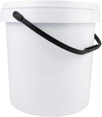 Heavy Duty 20L Plastic Bucket with Tamper-Proof Lid