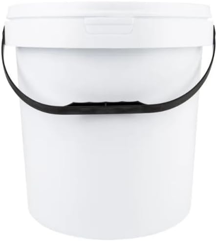 Heavy Duty 20L Plastic Bucket with Tamper-Proof Lid