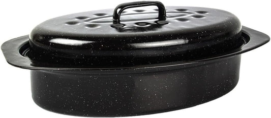 Kaufmann Oval Enamel Coated Cast Iron Pan – 3L