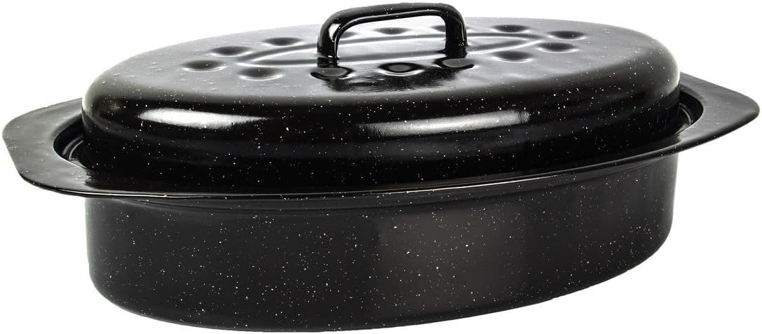 Kaufmann Enamel Coated Oval Pan – 5L