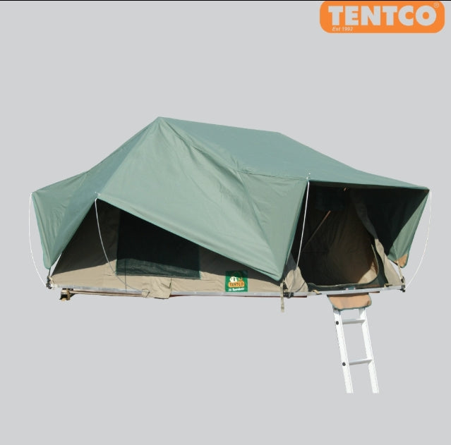 Tentco 1.4m Safari Ripstop Canvas Rooftop Tent