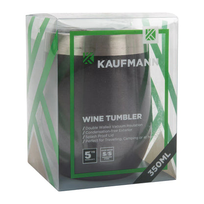 Kaufmann Double-Wall Wine Tumbler – 350ml