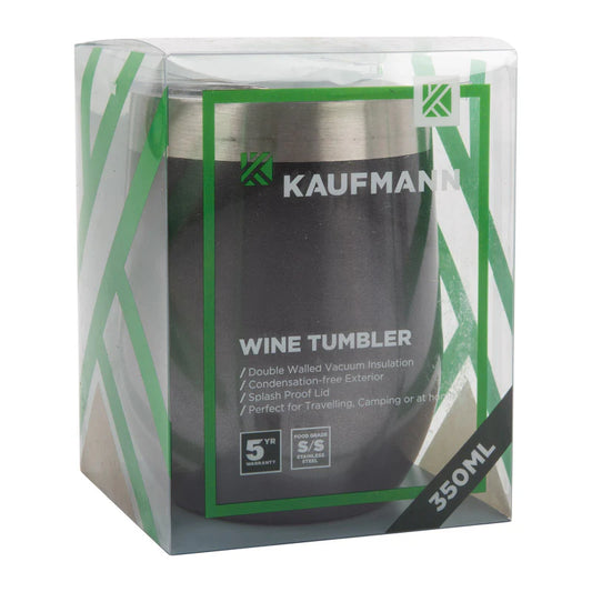 Kaufmann Double-Wall Wine Tumbler – 350ml